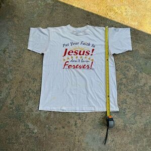 90’s Put Your Faith In Jesus Single Stitch Vintage Jesus Tee